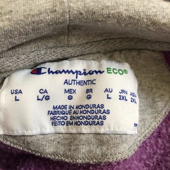 Champion Purple Hoodie - Picture 4 of 4